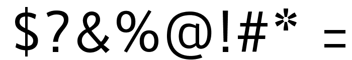 DuruSans-Regular Font OTHER CHARS