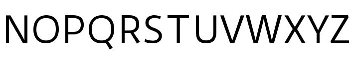 DuruSans-Regular Font UPPERCASE