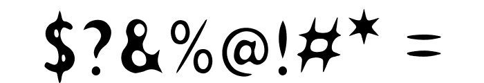 Dusk Fortwick Free Regular Font OTHER CHARS
