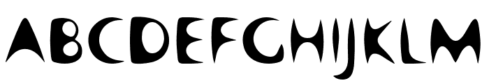 Dusk Fortwick Free Regular Font UPPERCASE