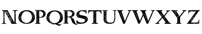 Dust Serif Font UPPERCASE
