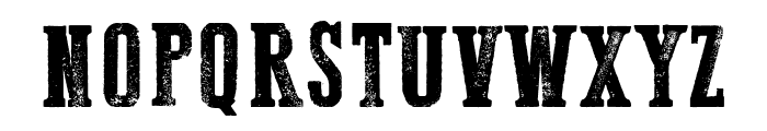 Dust West Italic Font UPPERCASE