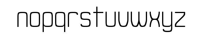 Duster AB Thin Font LOWERCASE
