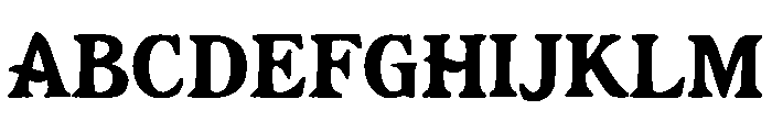 Dustine Serif Regular Font UPPERCASE