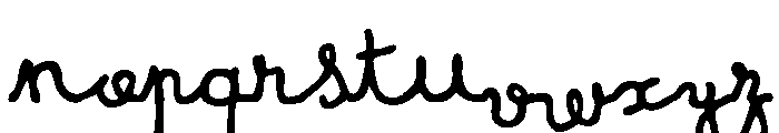 Dusty matchbox Font UPPERCASE