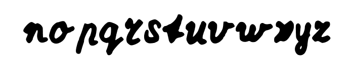 Dutchschoolwriting Font LOWERCASE