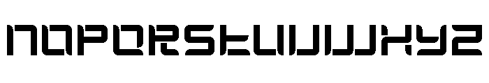 Dutech Regular Font LOWERCASE