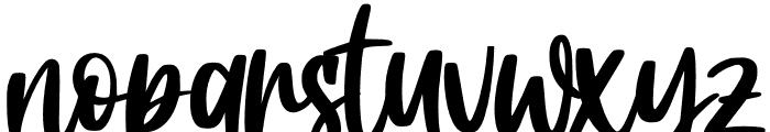 Duty Beauty Demo Font LOWERCASE