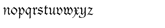 Duc de Berry Roman Font LOWERCASE