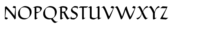 Ductus Regular Font UPPERCASE