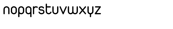 Duepuntozero Regular Font LOWERCASE