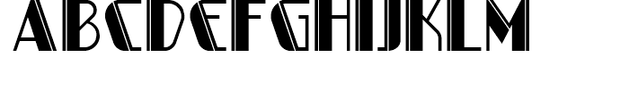 Duesenberg NF Regular Font UPPERCASE