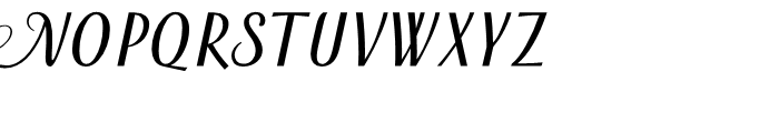 Duktus Condensed Font UPPERCASE