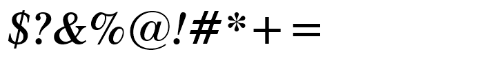 Dutch 801 Semi-Bold Italic Font OTHER CHARS