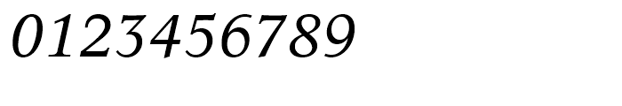 Dutch 809 Italic Font OTHER CHARS