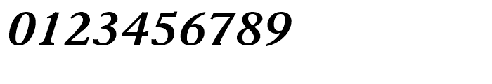 Dutch 823 Bold Italic Font OTHER CHARS