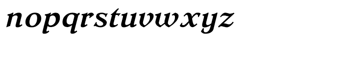 Dutch Mediaeval Bold Italic Font LOWERCASE