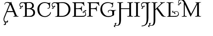 Dutch Mediaeval Initials Font LOWERCASE