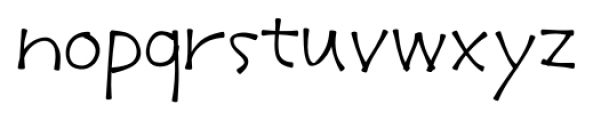 Du Medium Font LOWERCASE