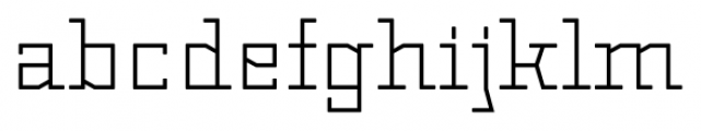 Dubster Light Font LOWERCASE