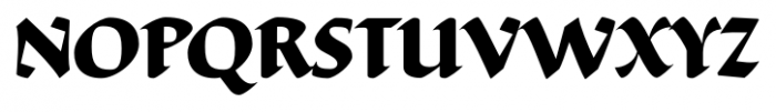 Ductus Bold Font UPPERCASE