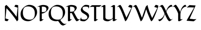 Ductus Regular Font UPPERCASE
