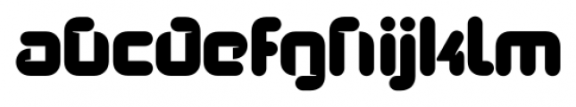 Duplex Regular Font LOWERCASE