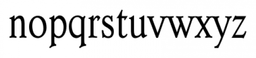 Dutch Mediaeval Cd Regular Font LOWERCASE