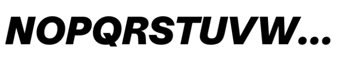 DuGrotesk Black Italic Font UPPERCASE