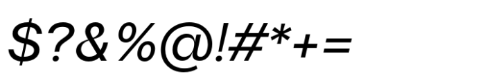 DuGrotesk Regular Italic Font OTHER CHARS