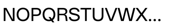 DuGrotesk Regular Font UPPERCASE