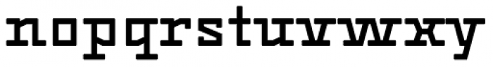Dubster Bold Font LOWERCASE