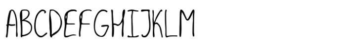 Duck Footprint Light Font UPPERCASE