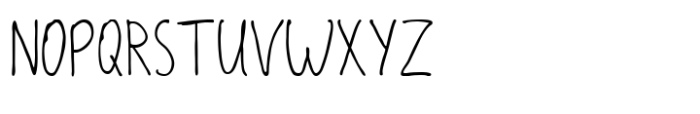 Duck Footprint Light Font UPPERCASE