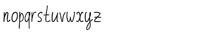 Duck Footprint Regular Font LOWERCASE