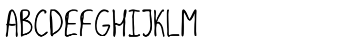 Duck Footprint Semi Bold Font UPPERCASE