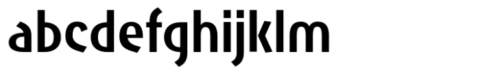 Ducktail Semi Bold Font LOWERCASE