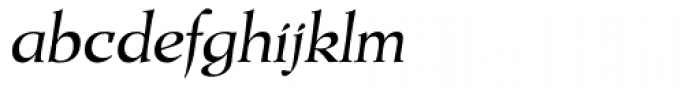 Duckweed Lx Italic Font LOWERCASE