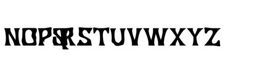 Dudlesway Regular Font LOWERCASE