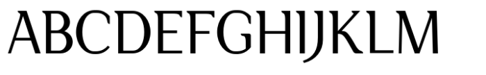 Dueblo Semi Serif Regular Font UPPERCASE