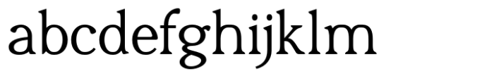 Dueblo Serif Regular Font LOWERCASE