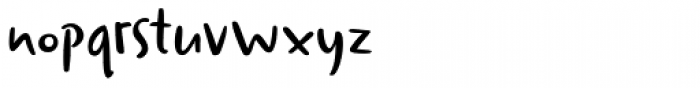 Duffy Script DemiBold Font LOWERCASE