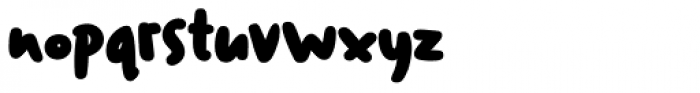 Duffy Script ExtraBold Font LOWERCASE