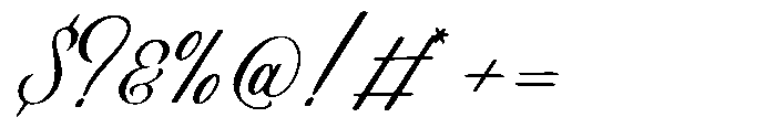 Dugora Font OTHER CHARS