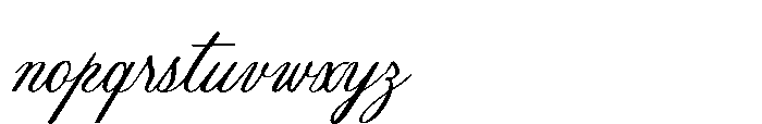 Dugora Font LOWERCASE