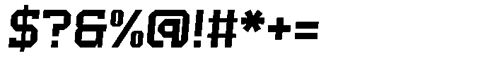 Dugout Italic Font OTHER CHARS