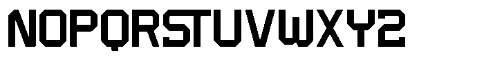 Dugout Regular Font UPPERCASE