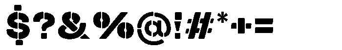 Duh Encok Black Font OTHER CHARS