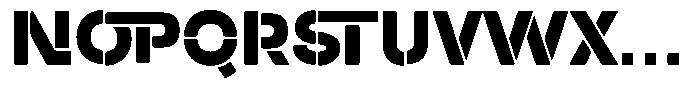 Duh Encok Black Font UPPERCASE