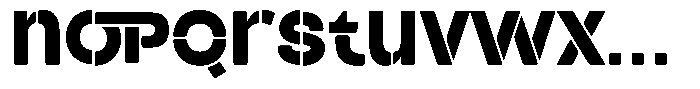 Duh Encok Black Font LOWERCASE